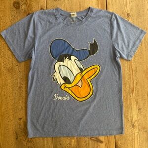 Disney Donald Duck Heather Blue Graphic Tee